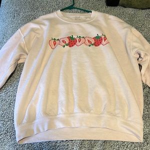 PacSun Strawberry Crewneck